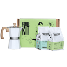 Upload afbeelding naar galerij, Coffret Coffee Kit Cafetière Italienne