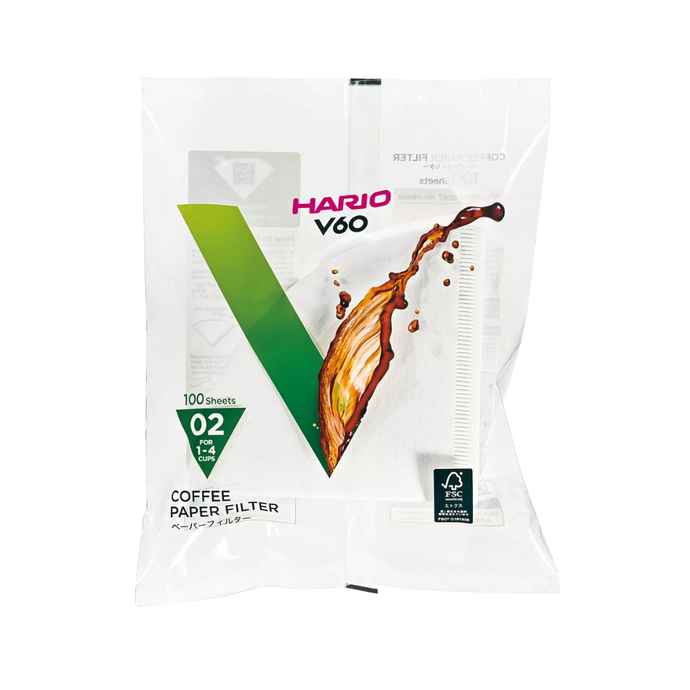 Set hario papieren filters voor V60 koffiemachine