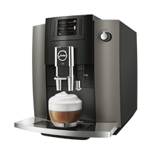 Afbeelding uploaden naar galerij, Donkere Inox koffiemachine zijde
